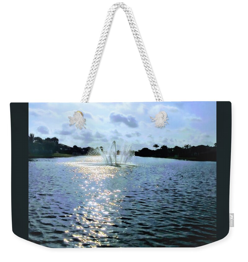 Nature Weekender Tote Bag featuring the photograph Reflections by Vivian Aaron