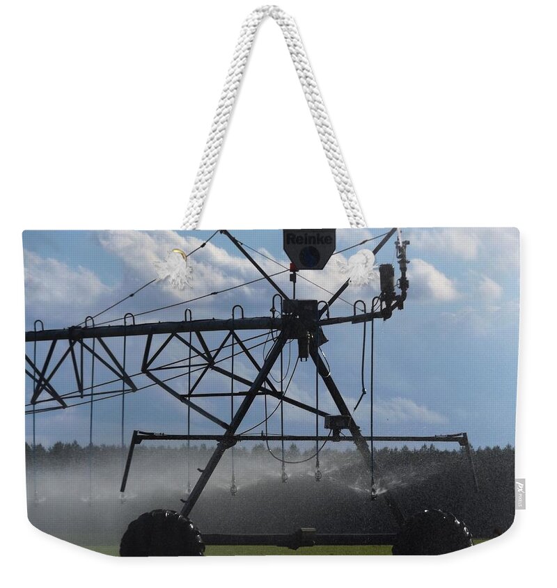 Reinke Weekender Tote Bag featuring the photograph Reinke System by Julie Pappas