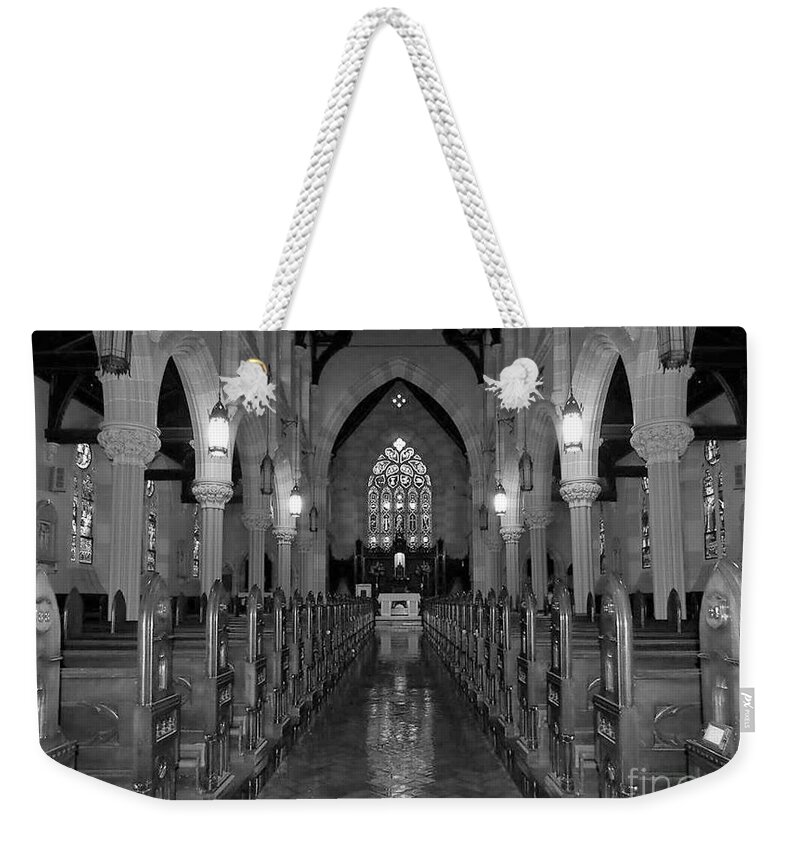  Weekender Tote Bag featuring the photograph Religion by Marilyn Smith