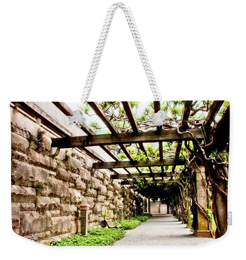 Path Weekender Tote Bag featuring the photograph Rest Then Walk On by Allen Nice-Webb