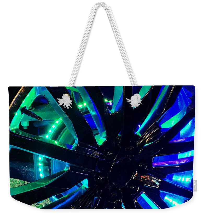Car Weekender Tote Bag featuring the photograph Rim 2 by Lee Darnell