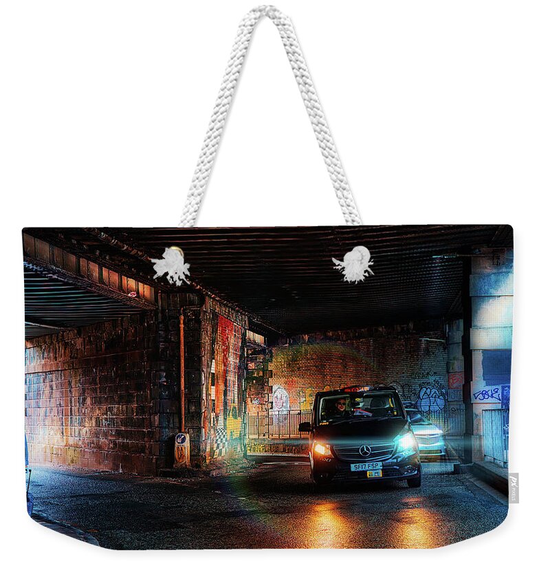 Traveling Weekender Tote Bag featuring the photograph Road Back Home by Micah Offman