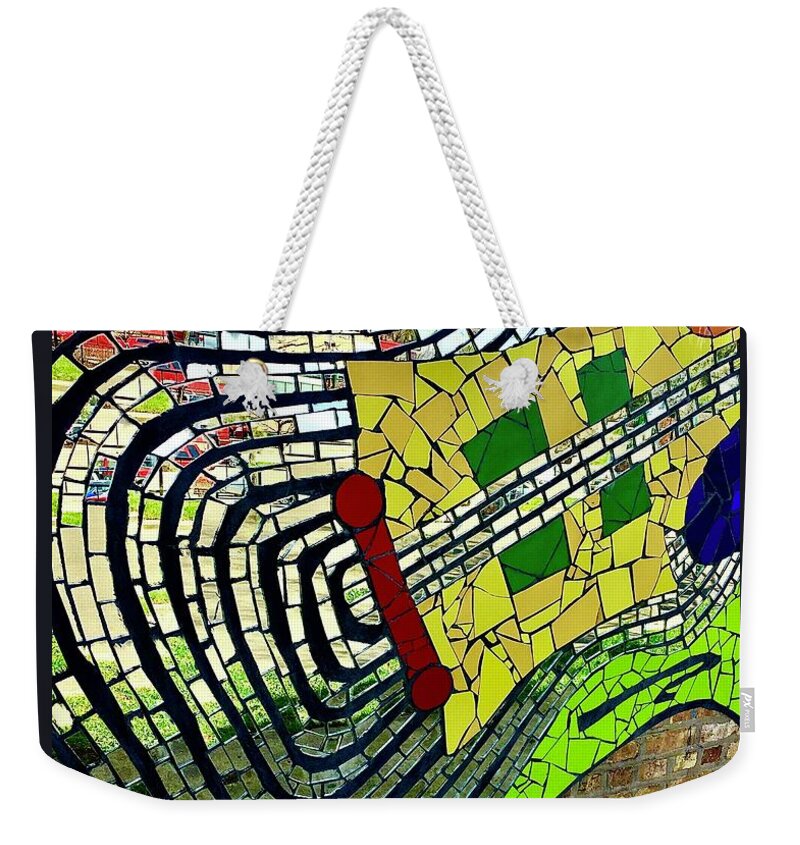 Guitar Weekender Tote Bag featuring the photograph Rockin and Rollin by Kerry Obrist