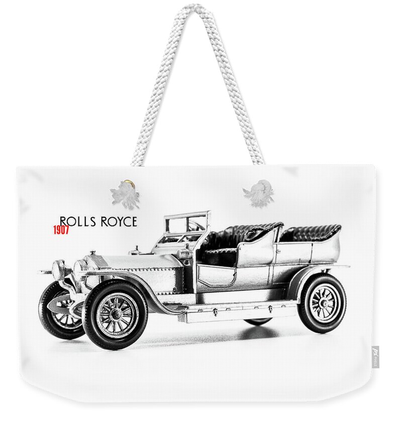 1907 Weekender Tote Bag featuring the photograph Rolls-Royce Silver Ghost 1907 by Viktor Wallon-Hars