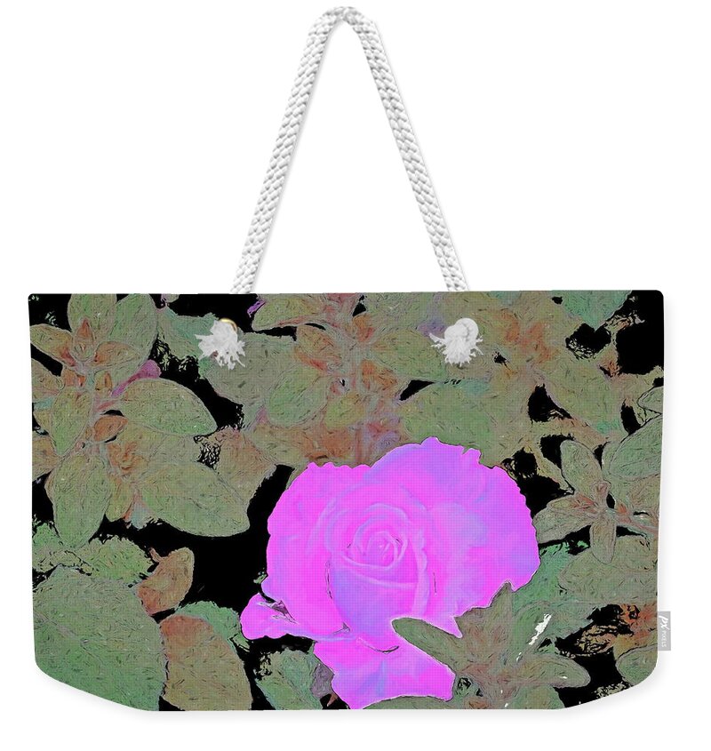 Floral Weekender Tote Bag featuring the photograph Rose 97 by Pamela Cooper