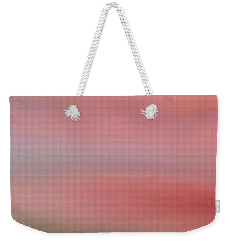 Sky Weekender Tote Bag featuring the digital art Rose Filled Sky by Susan Oliver