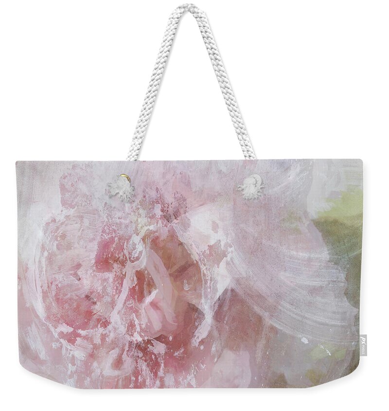 Rose Weekender Tote Bag featuring the photograph Rose of Sharon by Karen Lynch