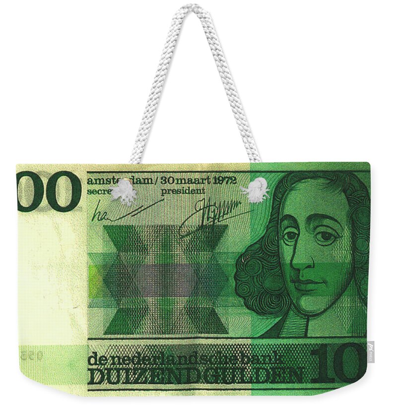Hollandse Bankbiljetten Weekender Tote Bag featuring the digital art Rug by Luc Van de Steeg