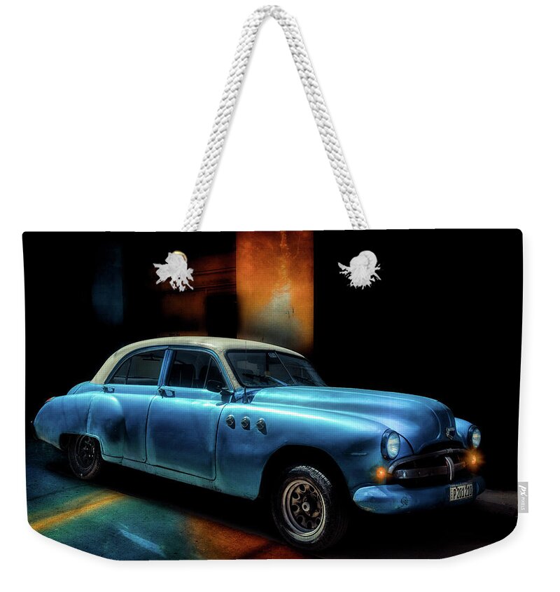 1947 Weekender Tote Bag featuring the photograph Rusty Buster by Micah Offman