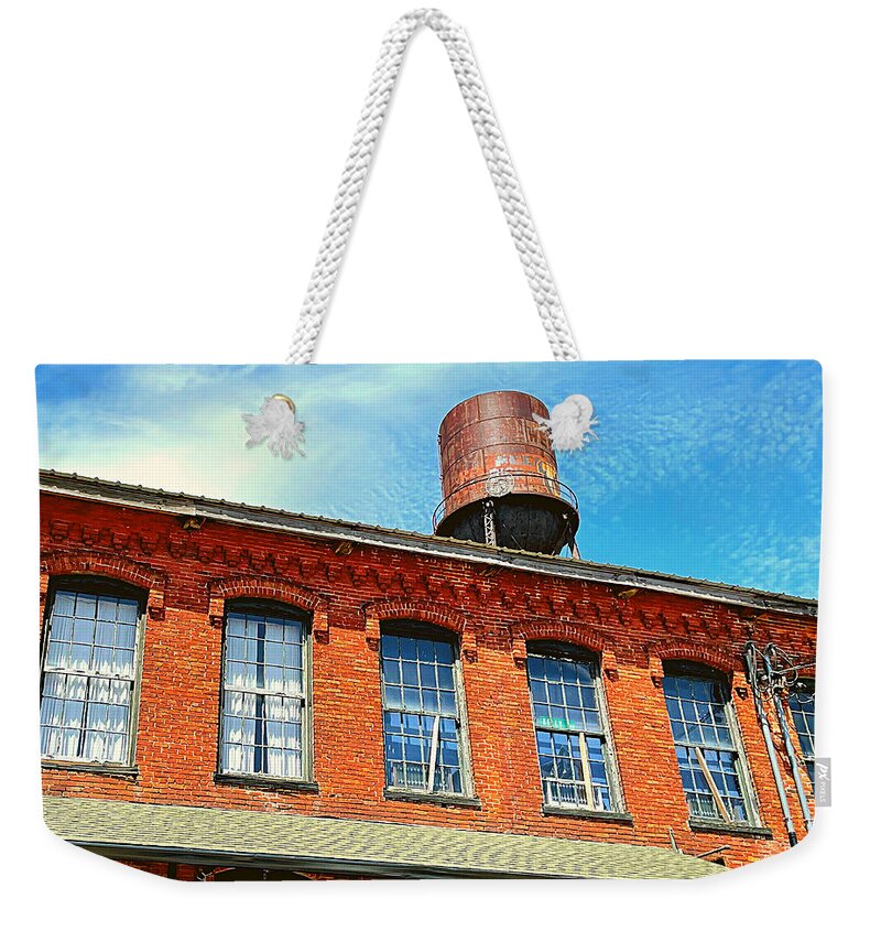 Marathon Weekender Tote Bag featuring the photograph Rusty Old Tower by Lee Darnell