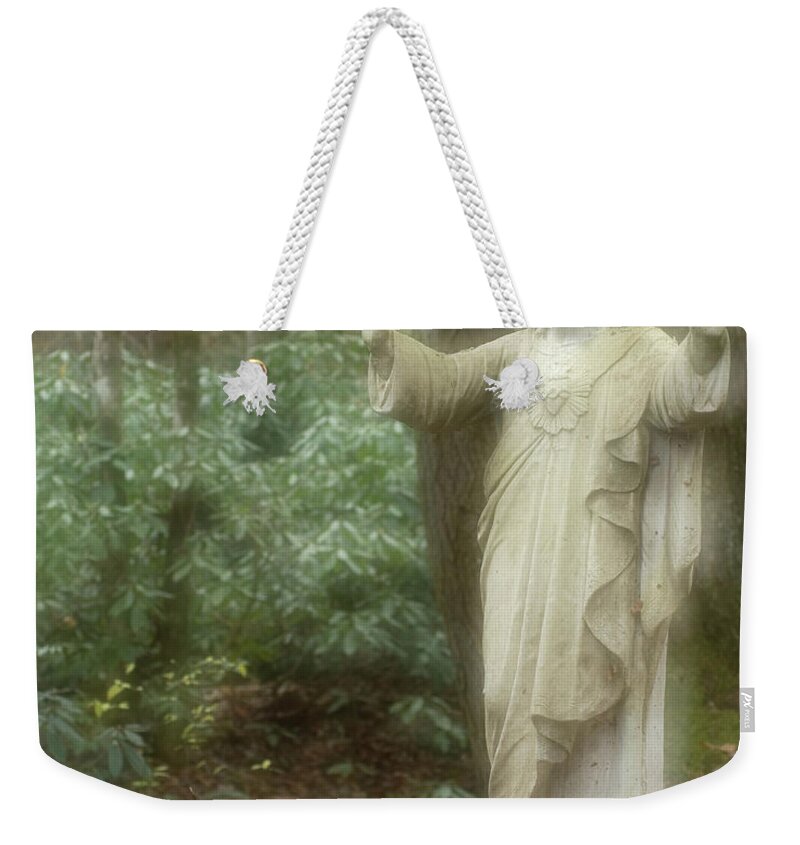 Catholic Weekender Tote Bag featuring the photograph Sacred Heart by Melissa Southern