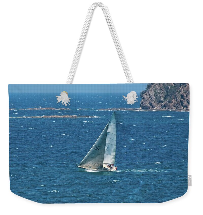 Australia Weekender Tote Bag featuring the photograph Sailing, NSW, Australia 3 by Steven Ralser