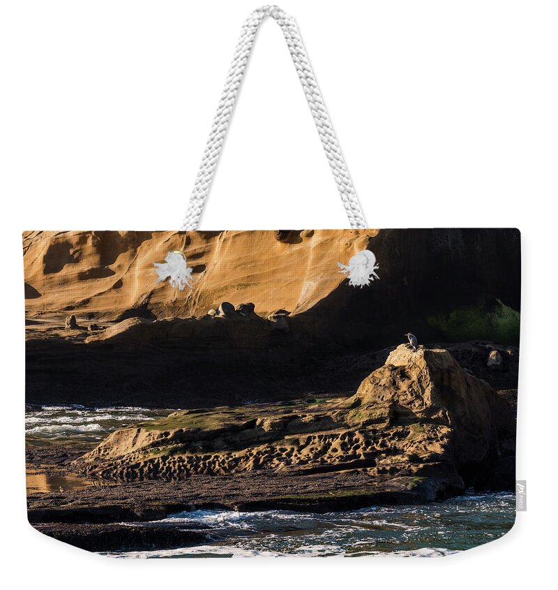 Afternoon Weekender Tote Bag featuring the photograph Sandstone Castles by Robert Potts