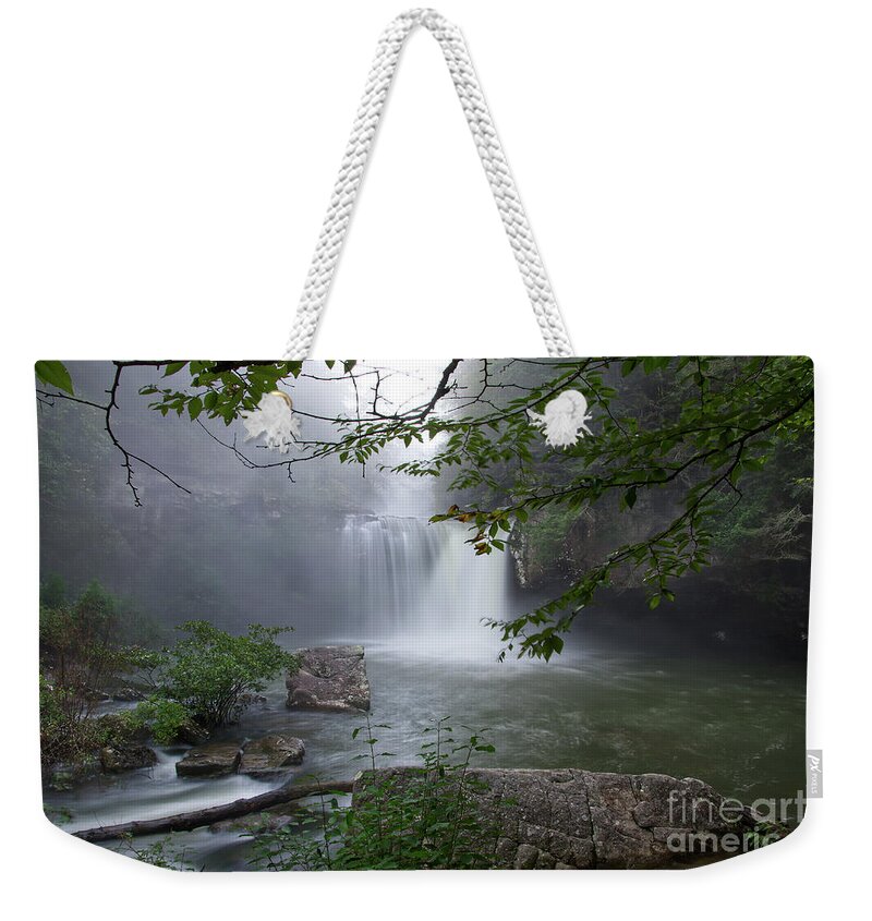 Savage Falls Weekender Tote Bag featuring the photograph Savage Falls 21 by Phil Perkins