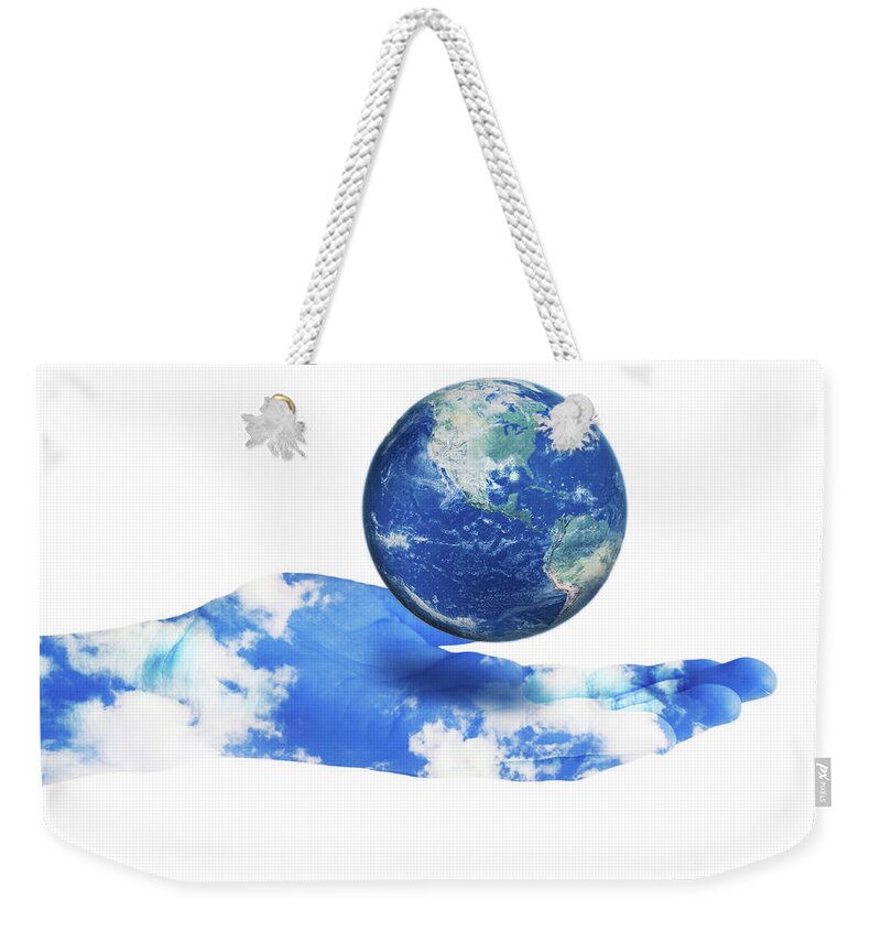 Planet Weekender Tote Bag featuring the photograph Save the Planet by Jelena Jovanovic