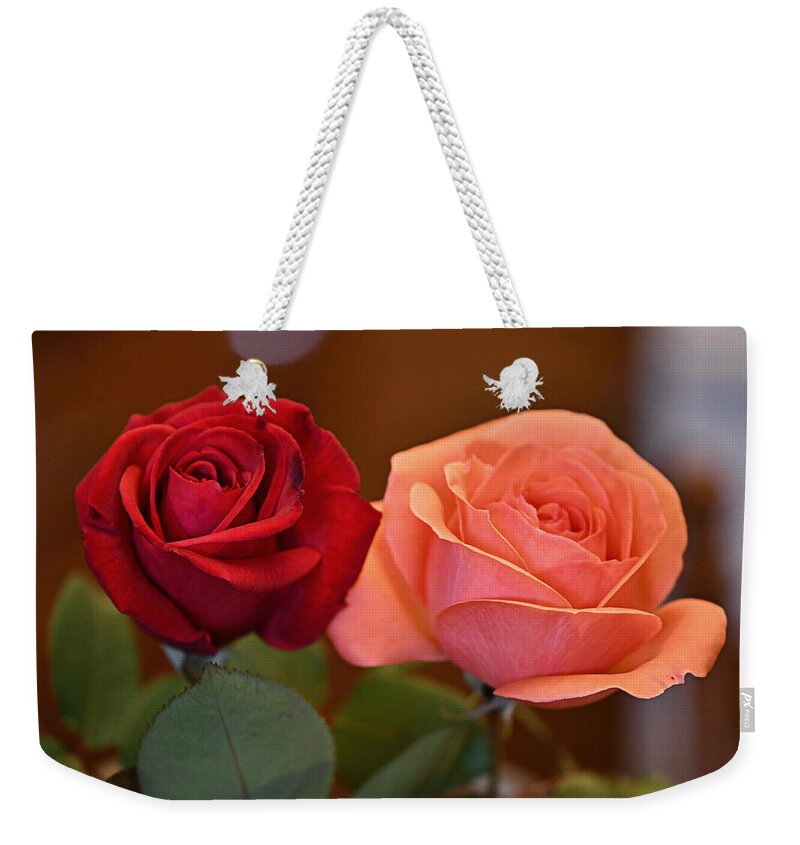 Rose Weekender Tote Bag featuring the photograph Saving the Best for Last by Kurt Keller