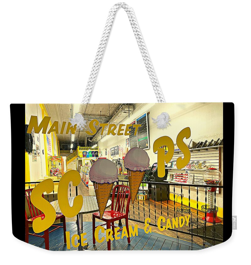 Scoops Weekender Tote Bag featuring the photograph Scoops by Lee Darnell