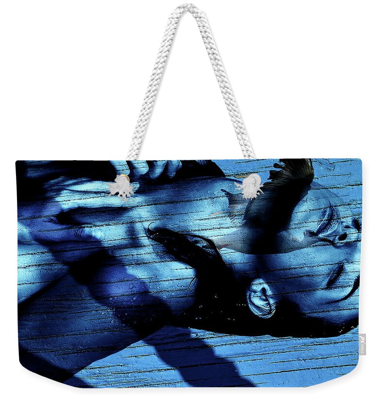Soul Weekender Tote Bag featuring the photograph Sea and sky by Al Fio Bonina