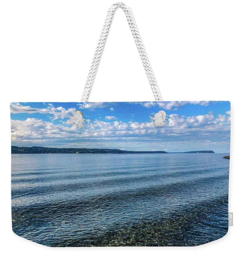 Seashore Weekender Tote Bag featuring the photograph Seashore by Anamar Pictures