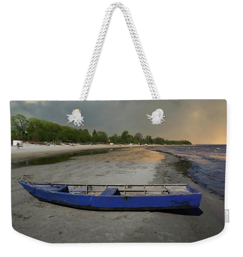 Photography Weekender Tote Bag featuring the photograph Sentimental Journey Of Nowadays/ Beach Scene by Aleksandrs Drozdovs