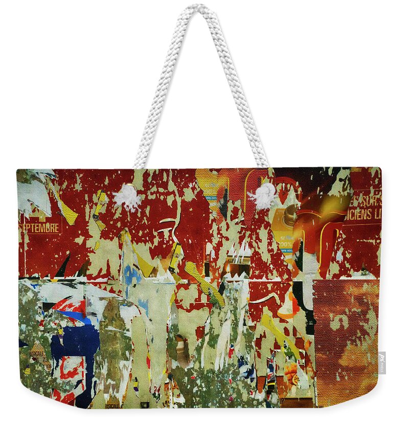 Rue De Rosiers Weekender Tote Bag featuring the photograph Septembre by Jessica Levant