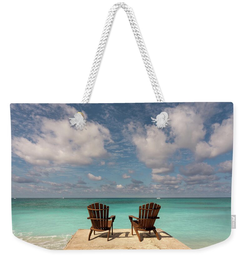 Beach Weekender Tote Bag featuring the photograph Serenity by Arthur Oleary