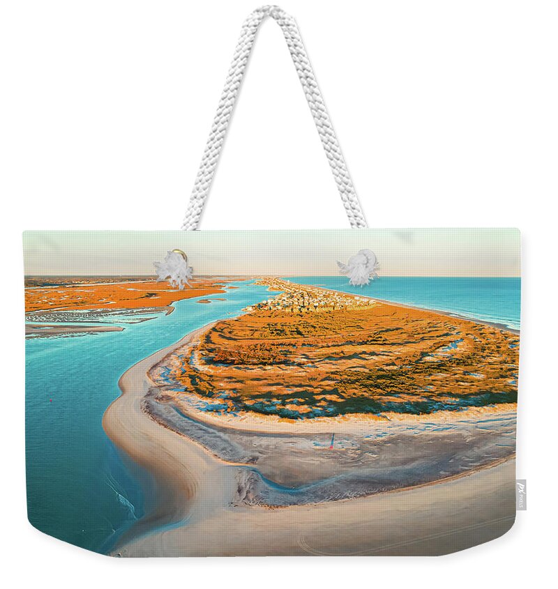 Serenity Point Weekender Tote Bag featuring the photograph Serenity Point at Christmas by Sand Catcher