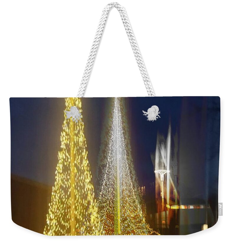 Experimental Weekender Tote Bag featuring the photograph Shine by Alexandra Vusir