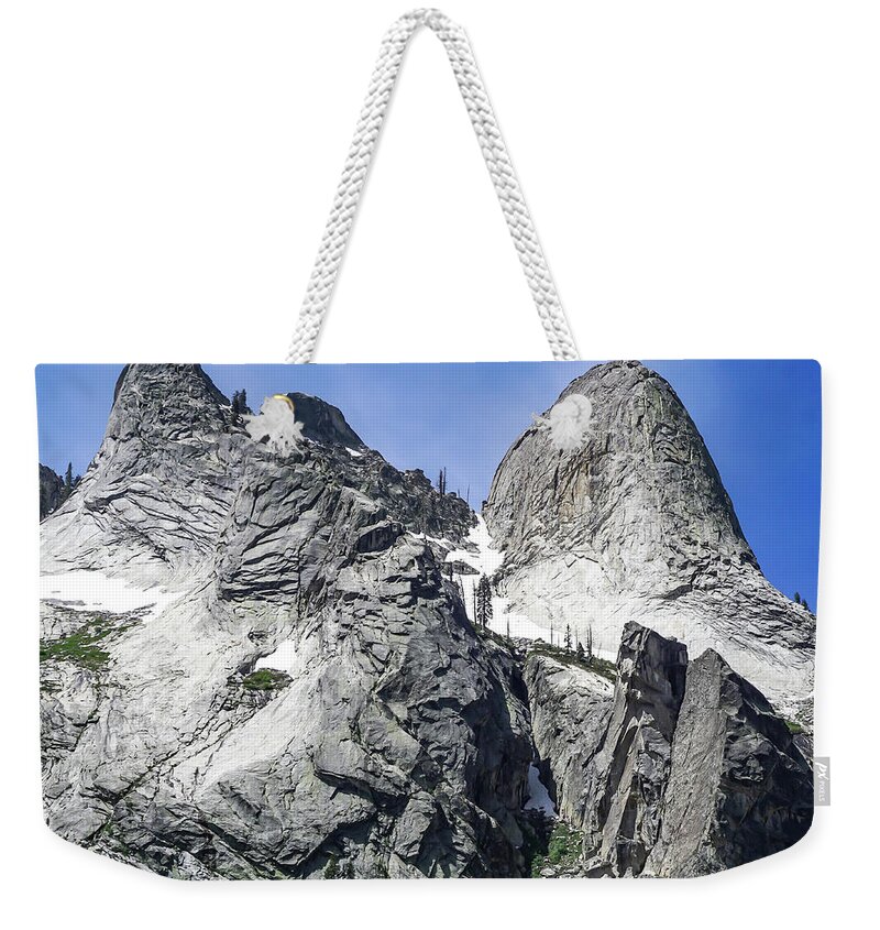 Sequoia National Park Weekender Tote Bag featuring the photograph World of Granite by Brett Harvey