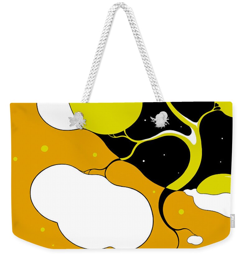 Snow Weekender Tote Bag featuring the digital art Silent Night by Craig Tilley