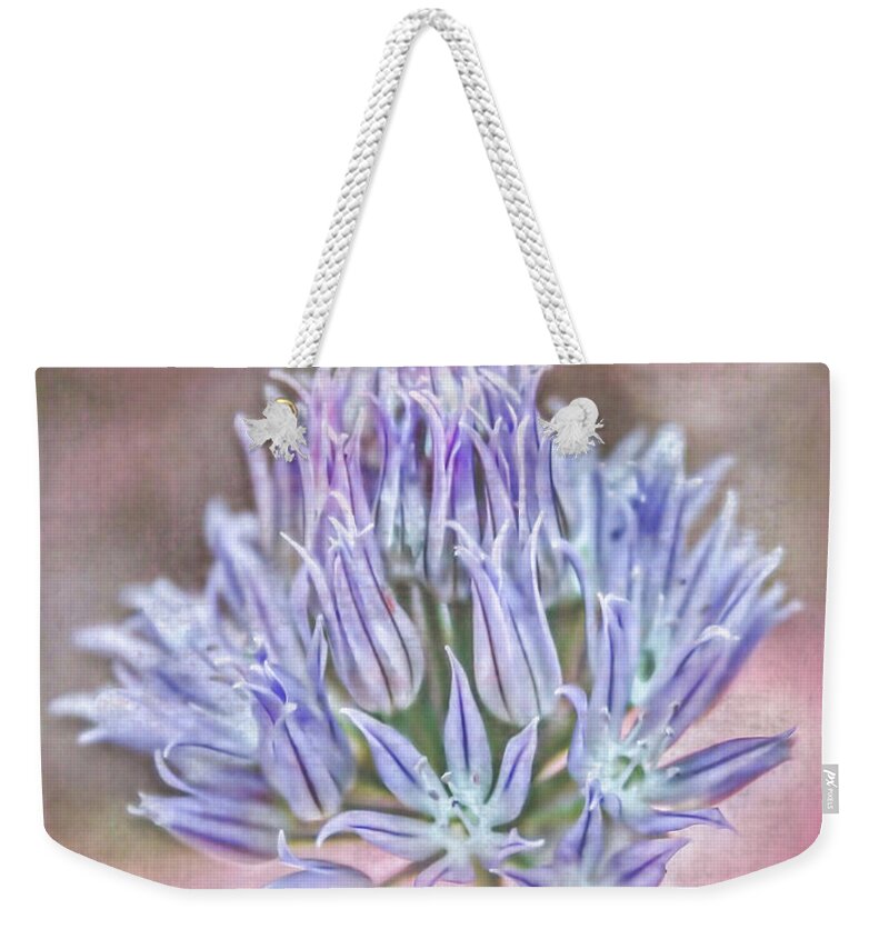 Flower Weekender Tote Bag featuring the photograph Simple Pleasures by Sally Bauer