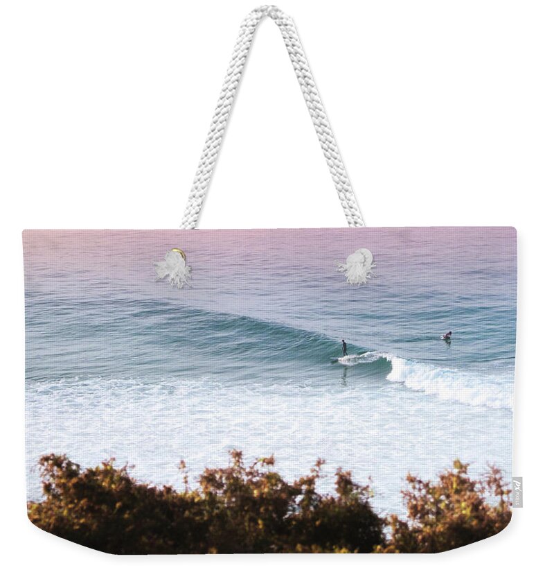 Africa Weekender Tote Bag featuring the photograph Sky above, sea below, peace within. by Mariss Balodis