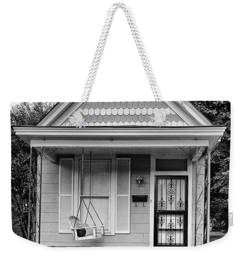 House Weekender Tote Bag featuring the photograph Small house by Jim Mathis