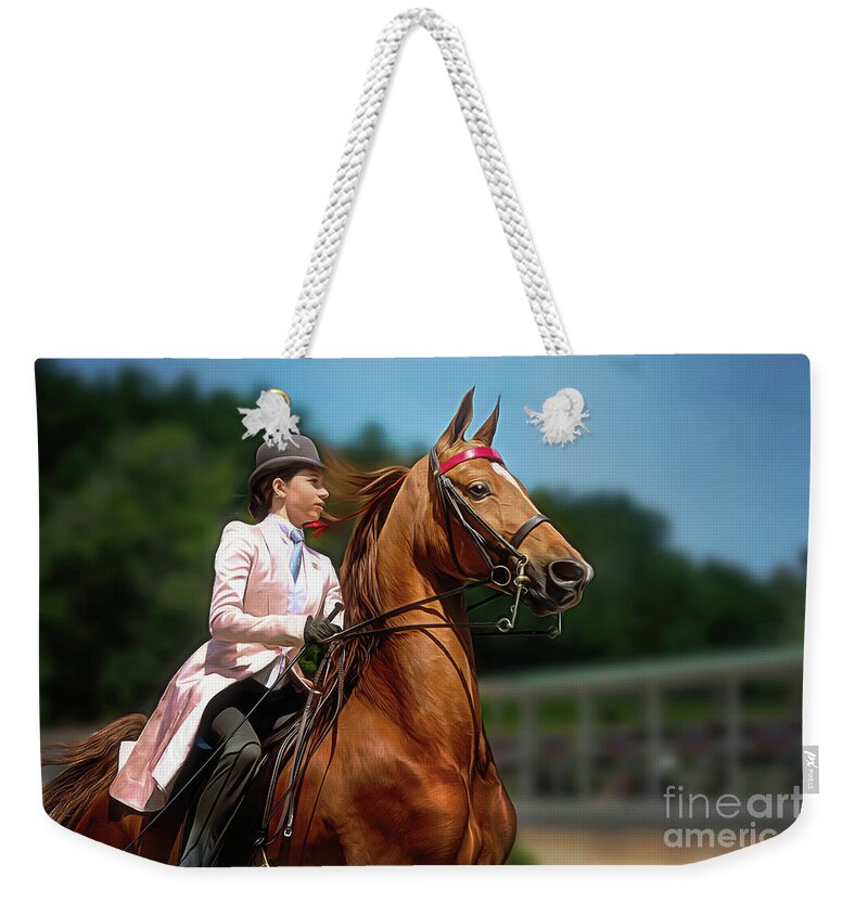 Bay Weekender Tote Bag featuring the photograph Smooth Harmonious Motion by Amy Dundon