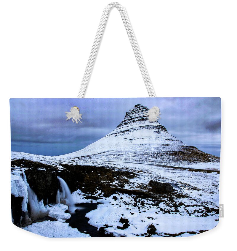 Snaefellsnes Peninsula Weekender Tote Bag featuring the photograph The Cold Light Of Day - Snaefellsnes Peninsula, Iceland by Earth And Spirit
