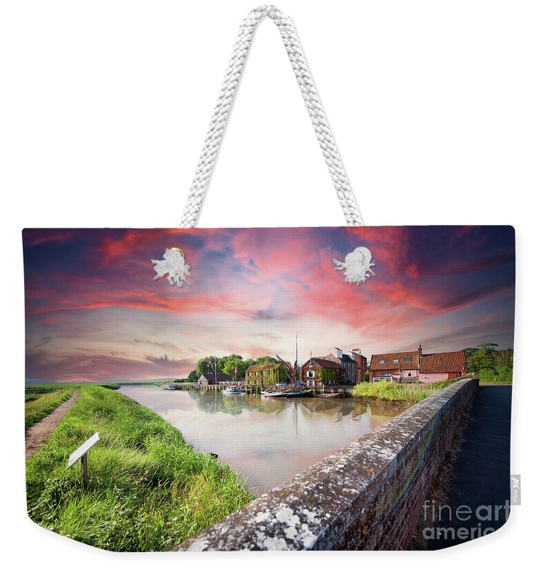 2014 Weekender Tote Bag featuring the photograph Snape in Suffolk UK by Jack Torcello