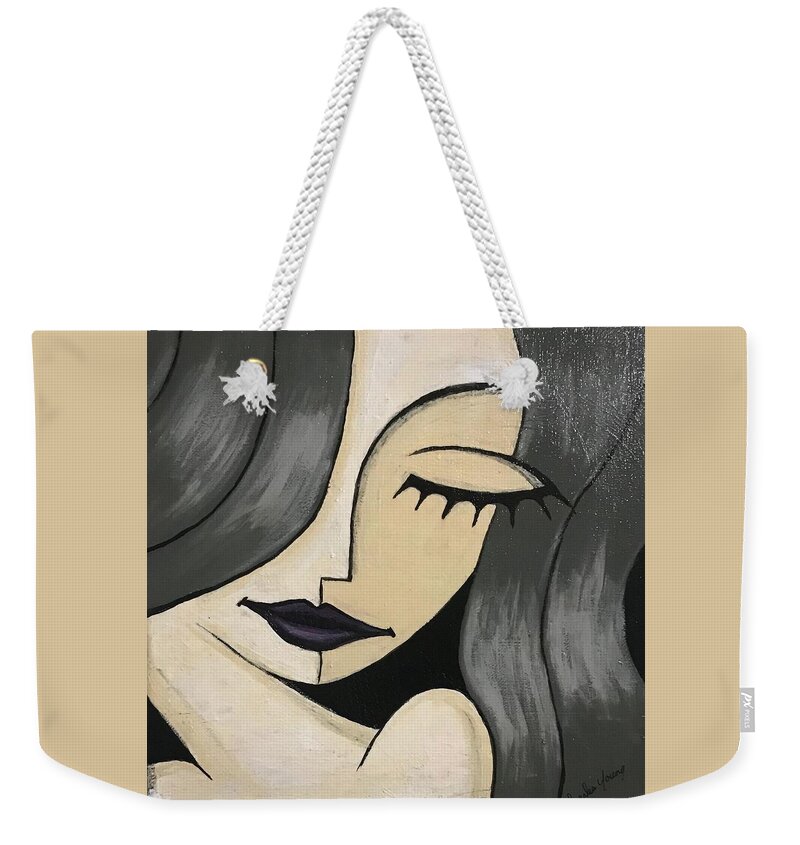  Weekender Tote Bag featuring the painting So Diva by Charles Young