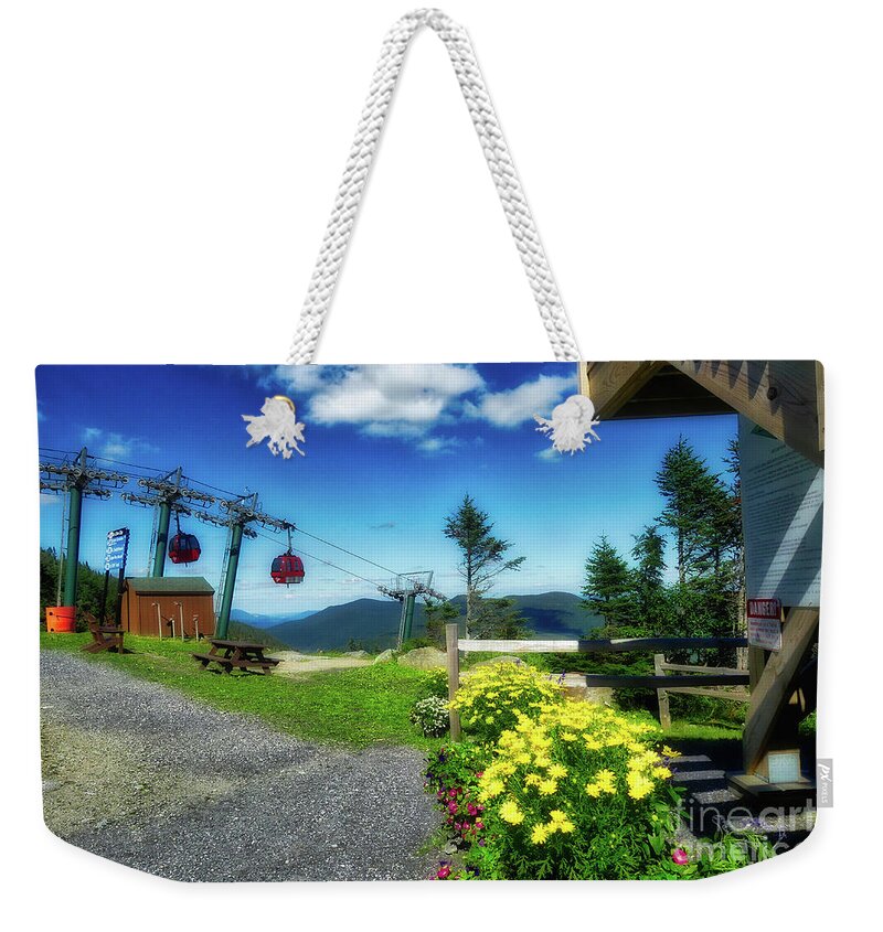 Stowe Weekender Tote Bag featuring the photograph Soft and Airy by Amy Dundon