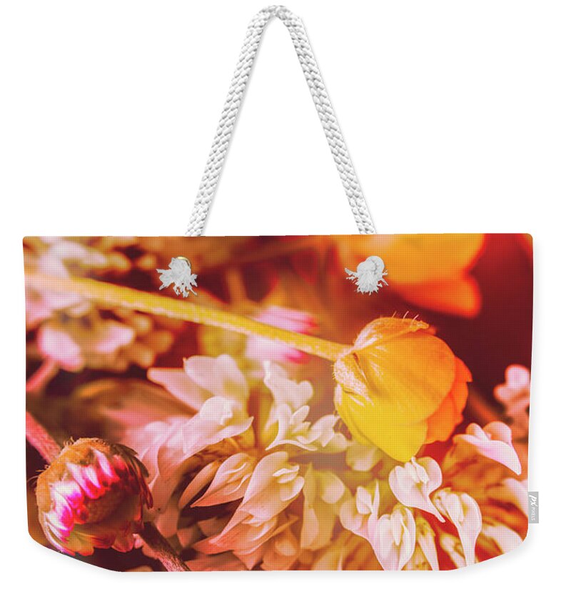 Decorative Weekender Tote Bag featuring the photograph Soft spring by Jorgo Photography