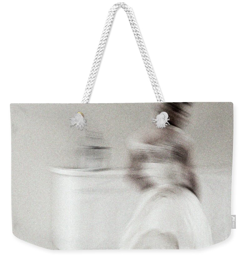 Soul Weekender Tote Bag featuring the photograph Soul silence by Al Fio Bonina