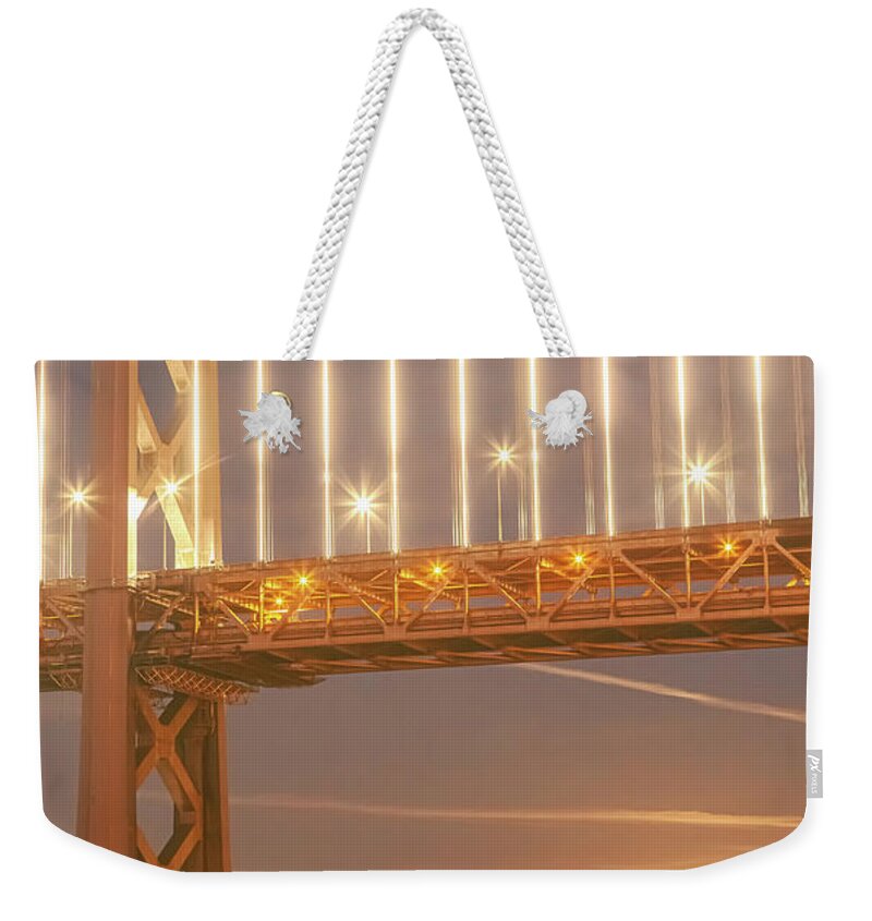 Moon Weekender Tote Bag featuring the photograph Sparkle by Jonathan Nguyen