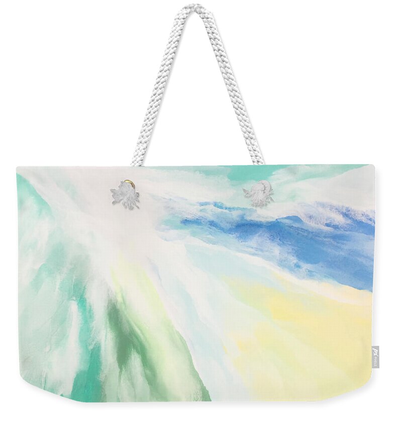  Weekender Tote Bag featuring the painting Spirit Led by Linda Bailey