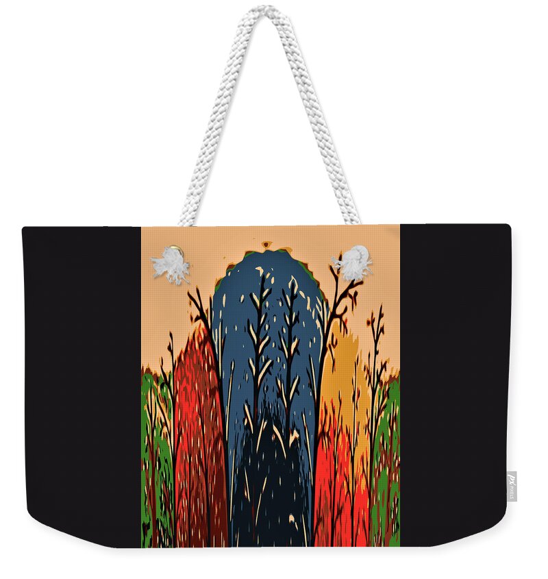 Nature Weekender Tote Bag featuring the digital art Spring Bloom by Ronald Mills