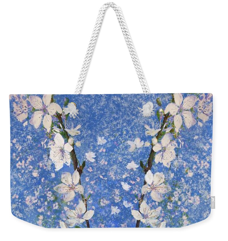 Spring Weekender Tote Bag featuring the digital art Spring Feeling by Bellanda