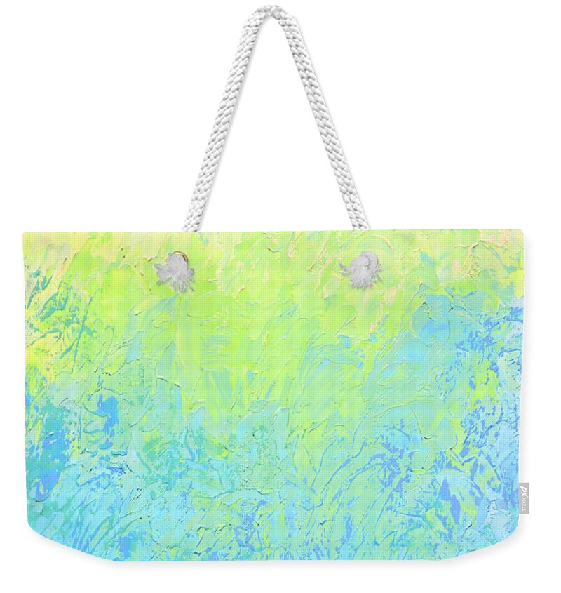 Spring Weekender Tote Bag featuring the painting Spring Morning by Linda Bailey