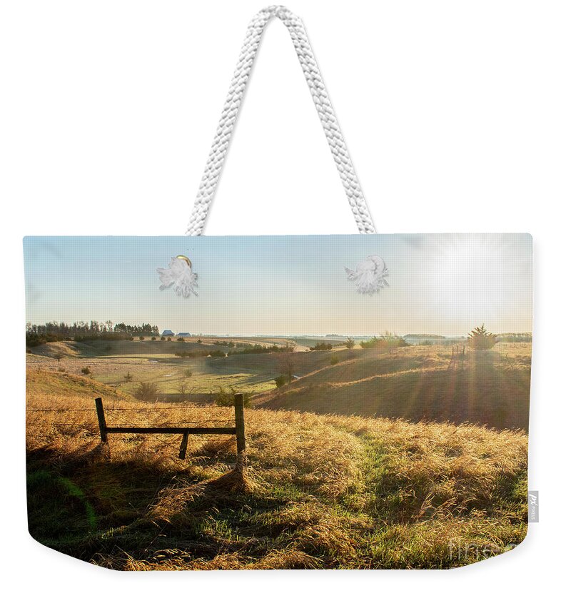 Spring Sun Weekender Tote Bag featuring the photograph Spring Sun by Troy Stapek