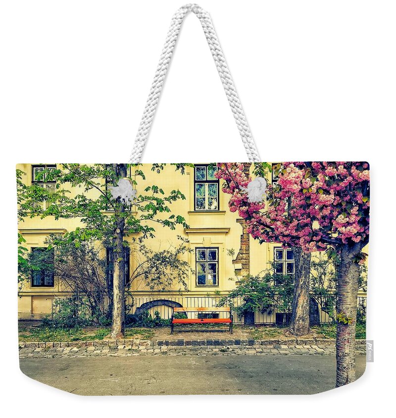 Blossom Weekender Tote Bag featuring the photograph Spring-time in Budapest by Tito Slack