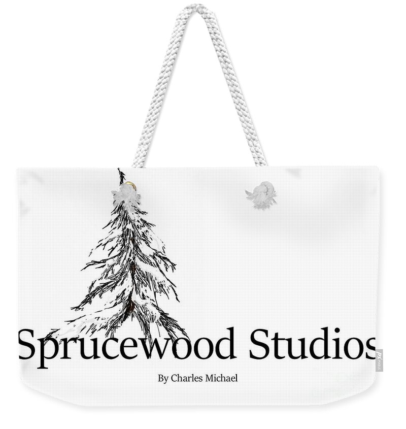 Photography Weekender Tote Bag featuring the photograph Sprucewood Studios by Charles Vice