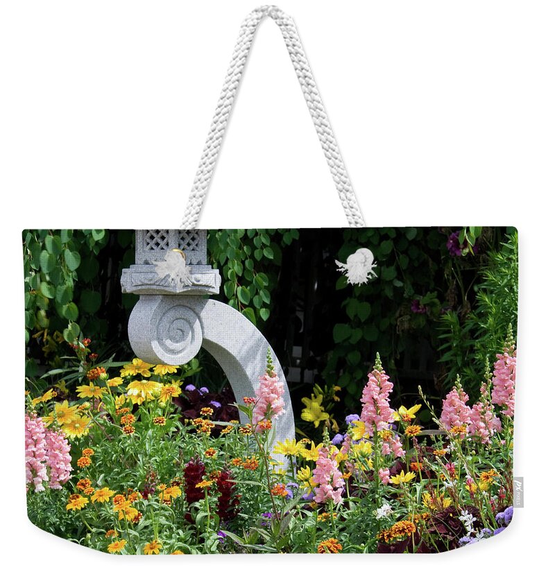 Square Zen Weekender Tote Bag featuring the photograph Square Zen by Dylan Punke