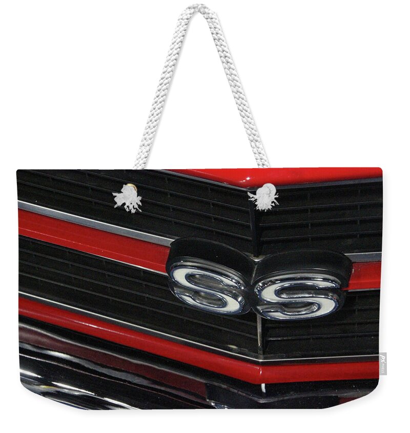 Ss Weekender Tote Bag featuring the photograph SS Camero by Carolyn Stagger Cokley